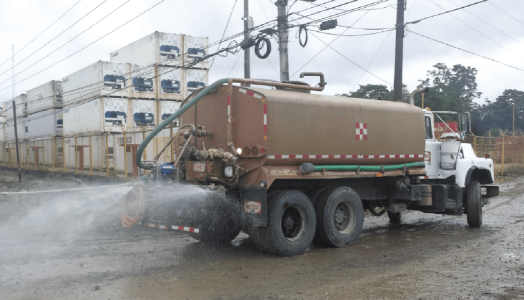 Controlar la Emisión de Polvos